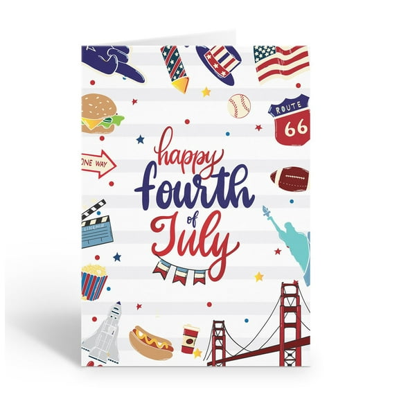 Independence Day, 4th of July Greeting Card – Patriotic Card