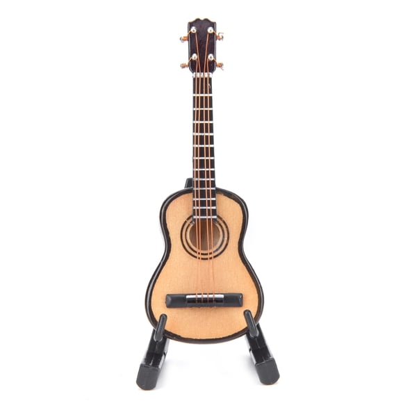 Modelo De Guitarra Clásica En Miniatura, Artesanía Exquisita, Decoración Perfecta Para Niños O Amigos Músicos.