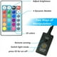 thumbnail image 3 of Luz LED para acuario FloreceBien, luz para pecera con control remoto inalámbrico, cambio de color RGB, brillo ajustable, luz LED sumergible bajo el agua, 3 of 5