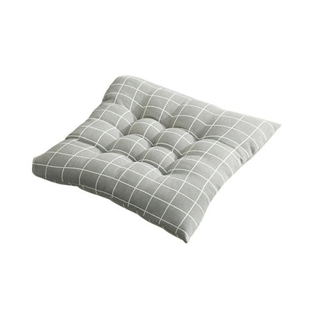 

YMH Square Chair Cushion with Strap EPE Strong Flexibility Seat Cushion Pad for Work