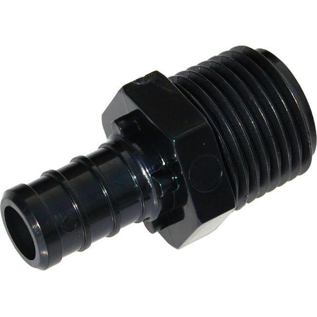 SharkBite 3/4 In. Barb x 1/2 In. MPT Poly-Alloy PEX Adapter UP138A ...