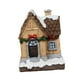 thumbnail image 4 of Casa Navideña Decorativa Figura Navideña Miniatura Ornamento de Resina Escultura de Paisaje Navideño para Decoración de Escritorio Adecuada, 4 of 7