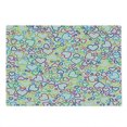 thumbnail image 2 of Love Cutting Board, Affection Doodle Style Pleasure Flourishes Curls Classics Pop Art Print, Decorative Tempered Glass Cutting and Serving Board, Large Size, Multicolor, by Ambesonne, 2 of 5
