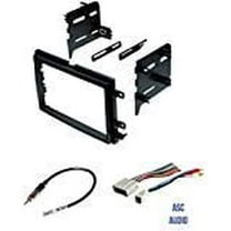 ASC Audio Car Stereo Radio Install Dash Kit, Wire Harness, and Antenna Adapter to Install a Double Din Radio for some Ford Lincoln Mercury Vehicles