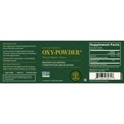 Global Healing Oxy-Powder Colon Cleanse, Pure Detox Magnesium Supplement Pills, 60 Capsules