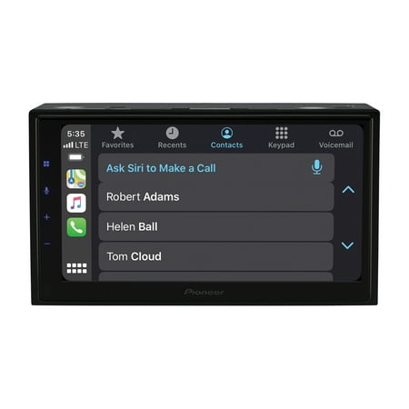 Pioneer - 6.8" Android Auto™ and Apple CarPlay® Bluetooth® Digital Media (DM) Receiver - Black