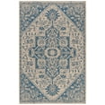 thumbnail image 2 of SAFAVIEH Linden Georgene Floral Area Rug, Blue/Cream, 4' x 6', 2 of 7