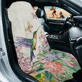 thumbnail image 3 of XYZCANDO Hummingbird Print Car Seat Cover Towel Quick-Release Installation for Camping Gym Hiking, Non-Slip Easy Install Towel Cover Machine Washable, 3 of 11