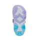 thumbnail image 5 of Sandalias Disney Frozen con iluminación LED azul lila para niña, talla 8T, 5 of 6