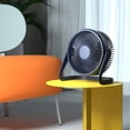 thumbnail image 6 of Necvior 360° Rotatable Fan 5/6/8in 2 Speed Adjustable Strong Wind Desk Fan Portable, 6 of 21