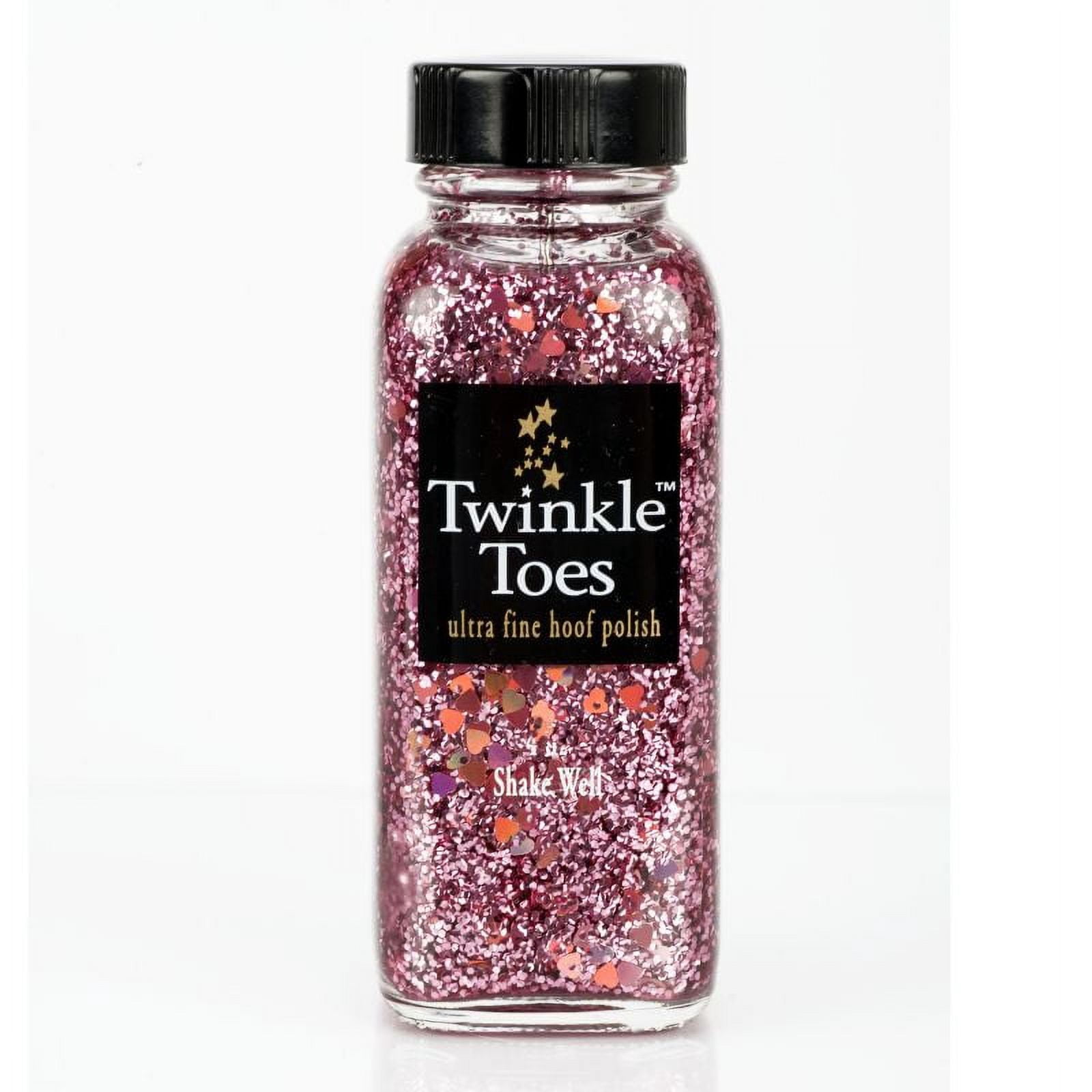 Twinkle Toes Hoof Polish Pink Glitter