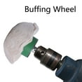 thumbnail image 3 of New 3'' Cotton Dome Polishing Buffing Wheel Polish Drill 1/4'' Shank Brush, 3 of 11