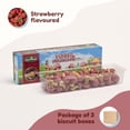 thumbnail image 2 of 3 Pack Miltonas Chocolate Mushrooms Mini Biscuits Assortment Strawberry Flavor , 150g/each, 2 of 3