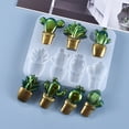 thumbnail image 4 of Milue Keyring Keychain DIY Crafts Epoxy Resin Mold Handmade 3D Cactus DIY Mold, 4 of 10