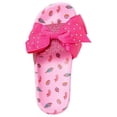 thumbnail image 2 of JoJo Siwa Girls' Soccer Slides Sandals - Pink Glitter Size XL 4/5, 2 of 4