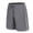 Gray, variant on ZZwxWA Shorts Men My Orders Casual Sports Holiday Beach Trousers Printed Plus Size Male Clothing Loose Fit Elastic Quick-Dry Short Pants Fashion Cozy Style Pants Breathable Drawstring Shorts