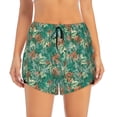 thumbnail image 4 of Lsque Autumn Maple Leaves 1 Printed Women's Running Shorts with Liner Pockets,Elastic Quick Dry Workout Athletic Gym Yoga Shorts,Womens High Waist Shorts-X-Large, 4 of 9