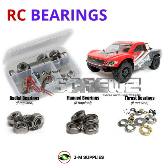 RCScrewZ Metal Shielded Bearing Kit durg004b for Team Durango DESC410R/V2 RC Car | SET