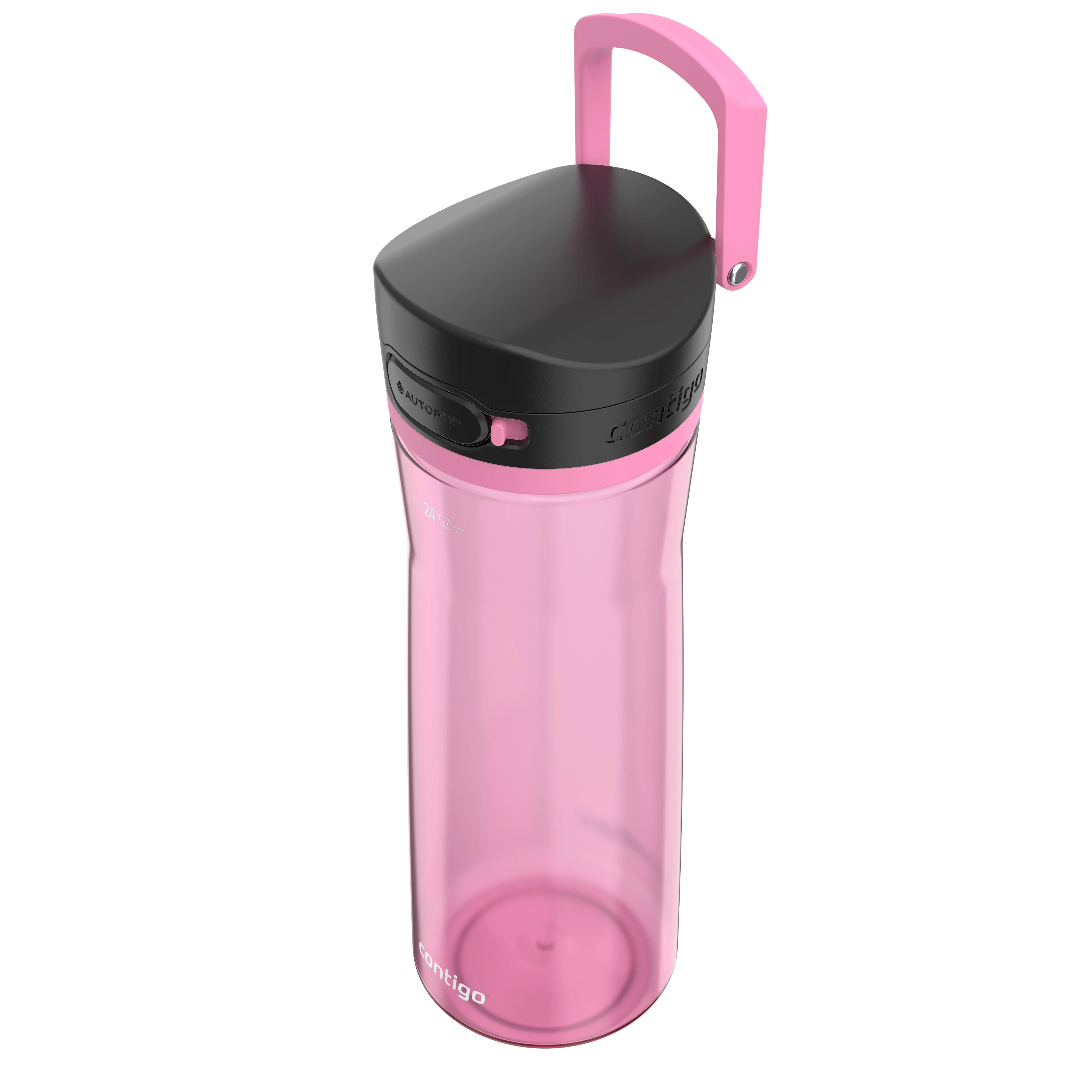 Contigo Jackson 2.0 Tritan Water Bottle with AUTOPOP Lid, 24 oz (709 mL), Azalea