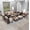Sand, variant on ACEGOSES 8-Piece Patio Sofa Set Rattan Outdoor Furniture Set Three-Seat Sofa Ottomans Suiting Backyard, Poolside and Patio,Gray