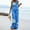 Blue#1, variant on Womens Plus Size Overalls Jumpsuits,Women's Printed Jumpsuit Casual Button Pocket Sleeveless Wide Leg Trousers Yellow S
