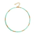 thumbnail image 1 of Collier Ras-du-Cou pour Femmes Bohème Mode Créatif Collier Perlé Ras-du-Cou avec Perles, 1 of 10