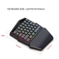 thumbnail image 2 of Youkk K99 Wireless Bluetooth 4.2 Keyboard Comes with Throne Mouse Set, 2 of 6