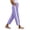 Purple, variant on hlysgo Track Pants for Women Casual Elastic Drawstring Waist Pant Lightweight Baggy Workout Trousers with Pockets White,M