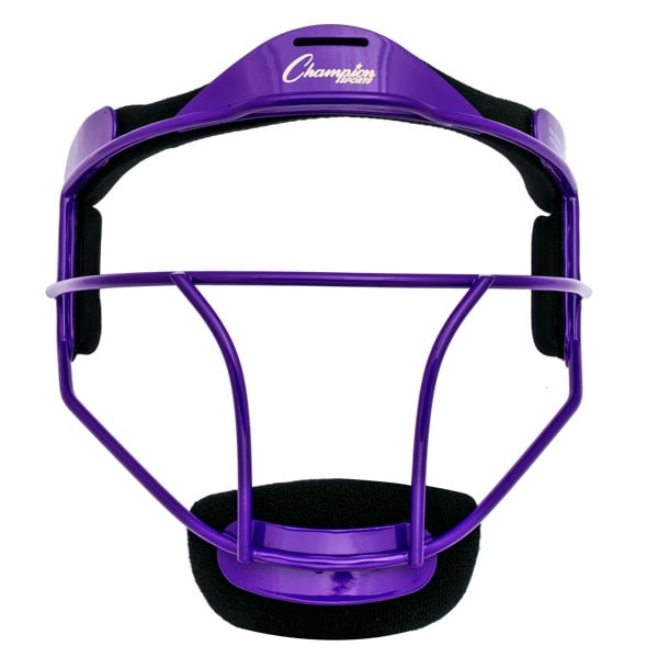 Champion Sports Youth Size Softball Face Mask Head Gear, Purple -  Walmart.com