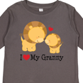 thumbnail image 4 of Inktastic I Love My Granny Boys or Girls Long Sleeve Toddler T-Shirt, 4 of 5