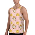 thumbnail image 2 of KLL Watercolor Gnomes Print Men's Muscle Gym Workout Stringer Tank Tops Bodybuilding Fitness T-Shirts Tank Tops Men-3X-Large, 2 of 7