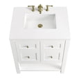 thumbnail image 7 of James Martin Vanities 330-V30-BW-3WZ 30 in. Breckenridge Single Vanity with 3CM White Zeus Top  Bright White, 7 of 7