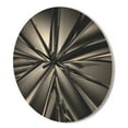 thumbnail image 3 of Designart 'Fractal Futuristic Crystal Background' Modern Wood Wall Clock, 3 of 5