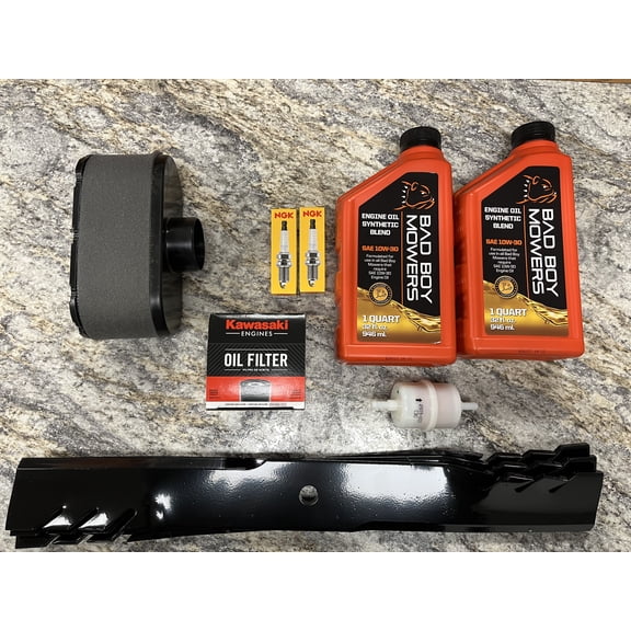 Bad Boy Mower Kawasaki FR & FS Service Kit W/Gator Blades Fits ZT Elite/Maverick 60"
