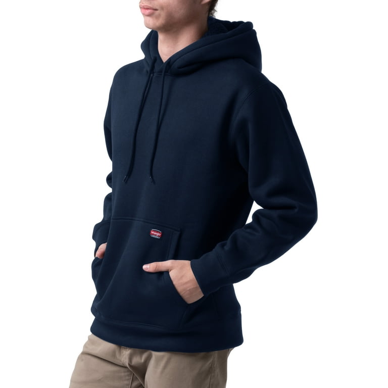 Men's sherpa deals pullover walmart