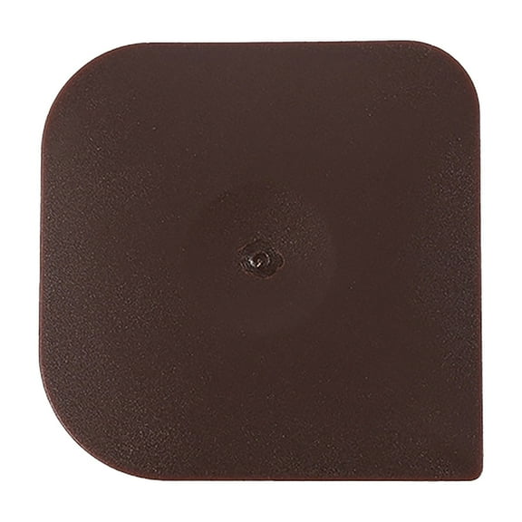 HWHCGZ 1Pcs Pan Scrapers Dish Scraper Tool Set, Plastic Kitchen Scraper Nylon Pan Pot Food Scraper, Cast Iron Skillet Cleaner Scraper Pan Pot Scrubber, Kitchen Plastic Scrapper Brown