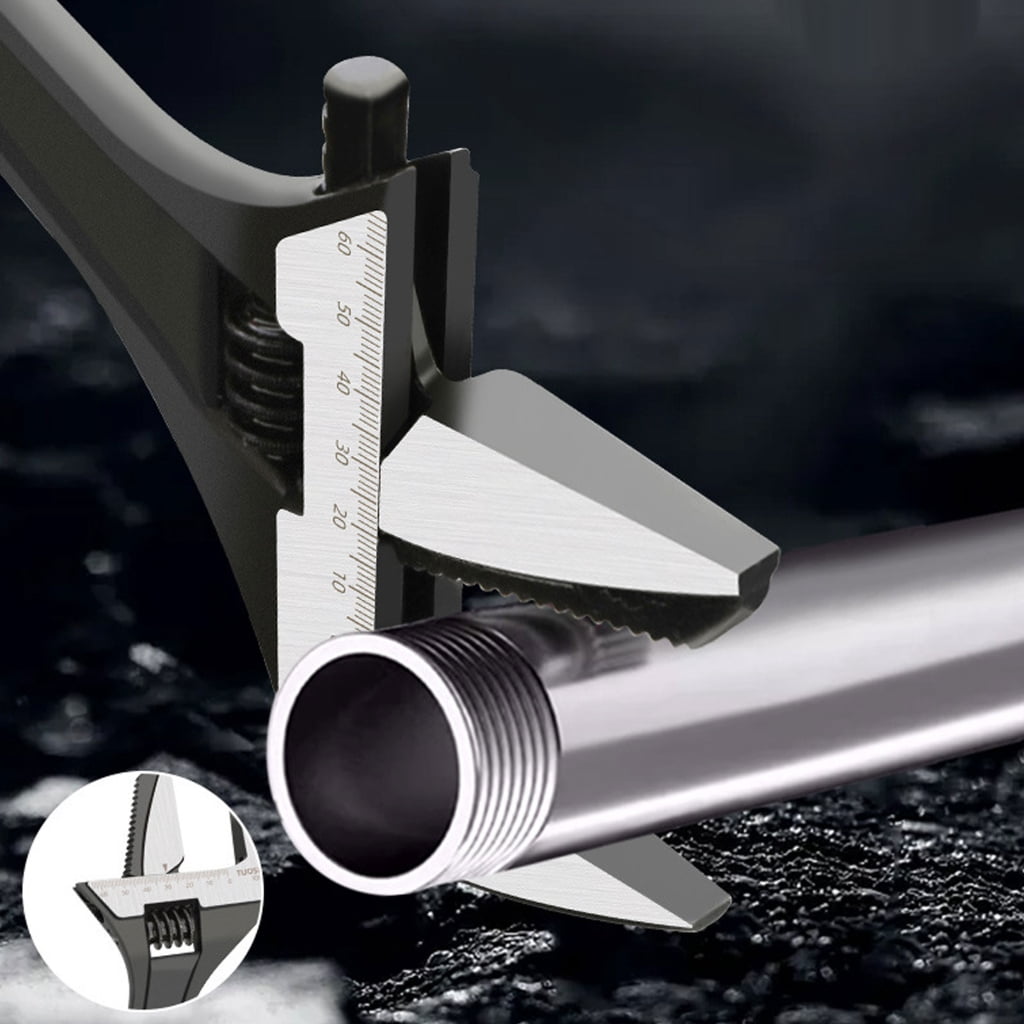 Yokua Versatile Adjustable Wrench for Home, Automotive, and Mechanical Repairs