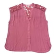 thumbnail image 1 of GEORGE G BLUSA CR SM EYLET HOMBRO TEJIDO, 1 of 4
