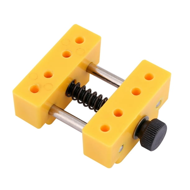 Tornillo de Banco Pequeño, Mini Tornillo de Banco, Prensa de Taladro para mesa de Pasatiempo, Abrazadera de Joyería Artesanal para Grabado Tallado, Herramienta Útil