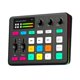 thumbnail image 4 of Mezclador de audio para juegos, efectos RGB, compacto, ligero, resistente, multiusos, con potencia de , cambiador de voz para podcasting de, 4 of 9