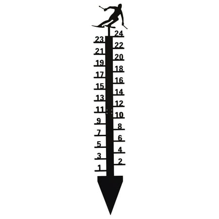 

String Line for Construction Snow Garden Metal Snow Ruler Snow Measuring Ornaments Measuring Instrument Snowmobile Outdoor Snowflake Masonry String Line Holder Angle Protractor Bubble Level Parts