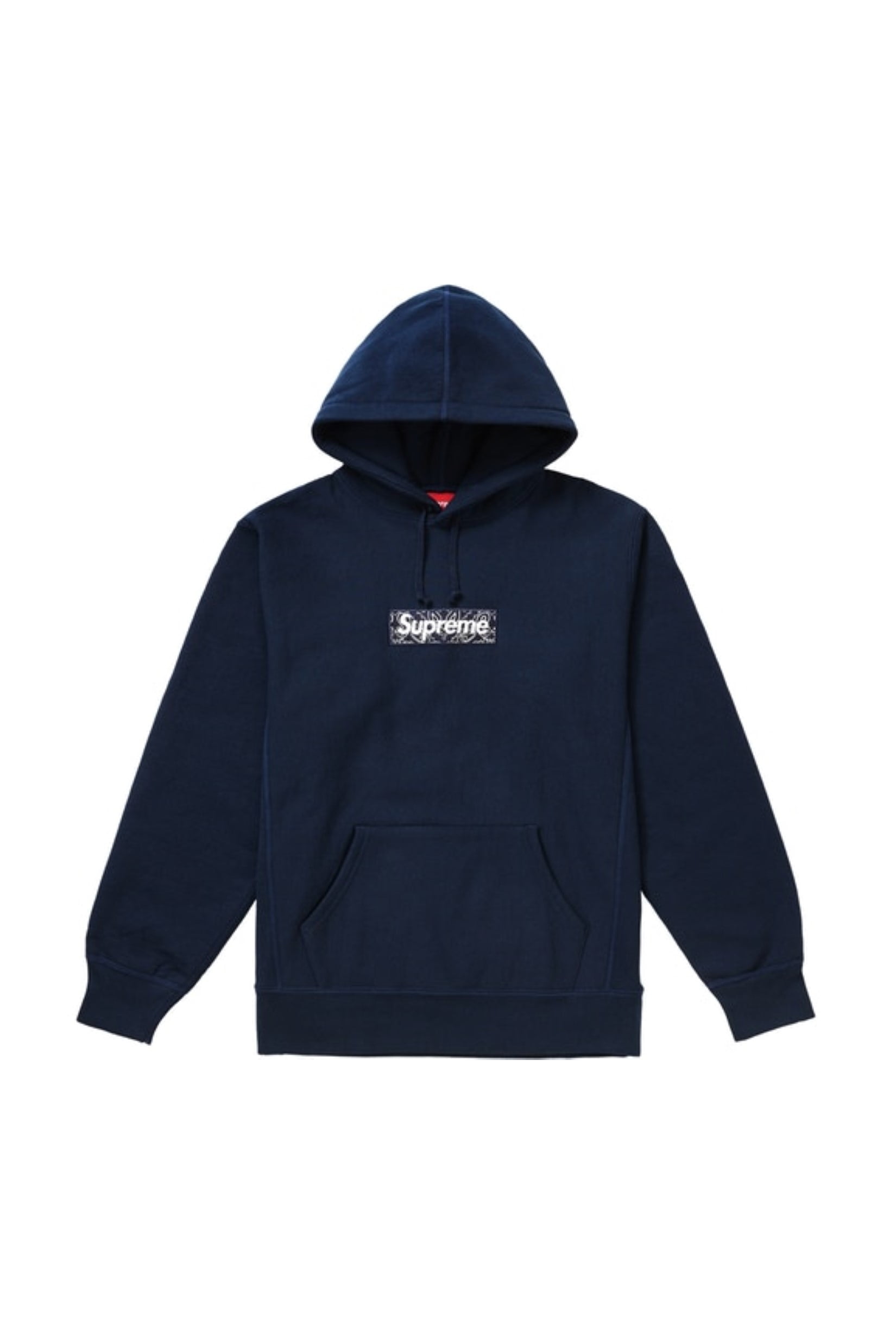 bandana box logo navy