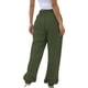 thumbnail image 4 of Pantalones de yoga de cintura alta con bolsillos para mujer - Tejido de poliéster, tallas S-XXL - Elásticos y cómodos para hacer ejercicio y para llevar de forma informal, 4 of 4
