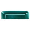 thumbnail image 6 of Modway Contessa Performance Velvet Sofa in Teal, 6 of 8