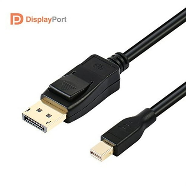 Mini Displayport To Displayport 4 5ft Cable Benfei 2k 165hz 2k 144hz 4k 60hz Mini Dp To Display Port 1 3 High Speed Cable For Pc Laptop Tv Male To Male Black Walmart Com