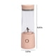 thumbnail image 3 of Licuadora personal portátil recargable por USB con 4 cuchillas | Vaso de viaje de 400 ml para batidos, licuados y jugos | Para uso en casa, oficina, gimnasio y viajes, 3 of 8