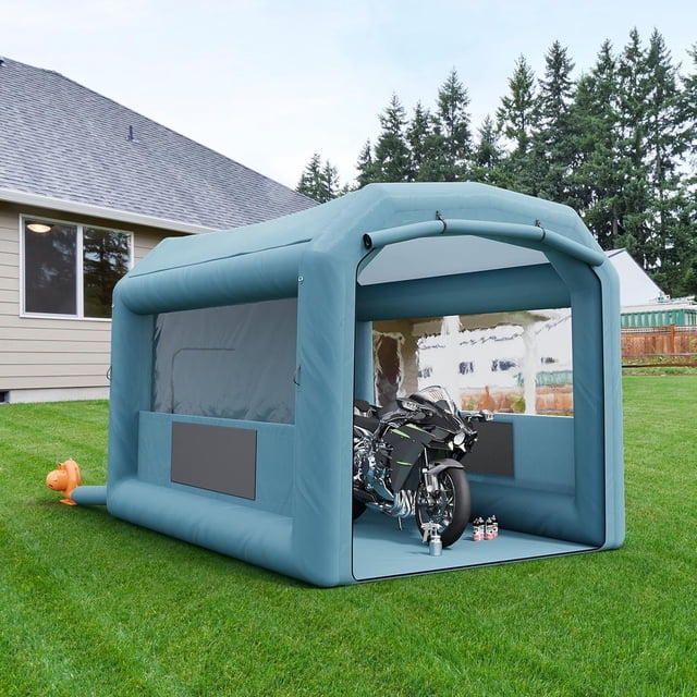 Royalbelle 13x10x9Ft Inflatable Paint Booth, Portable Spray Booth Air Filter