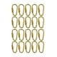 thumbnail image 2 of Mini mosquetón de bloqueo,Mini mosquetón de bloqueo Cierres de joyería Ganchos,Accesorios de piezas de llavero Anillo de bloqueo de tornillo,Llavero de bloqueo Mosquetón Hebilla de, 2 of 7