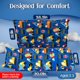 thumbnail image 2 of Tapetes para la siesta Klevly para edades preescolares de 3 a 5 años | Tela suave y no tóxica | tapete para la siesta para niños pequeños | Alfombrillas para siesta para guardería | tapete para la sie, 2 of 5