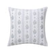 thumbnail image 1 of Cojín Decorativo de 45X45 Cm con Relleno – Diseño Floral a Rayas, Estampado de Hojas y Flores Inspirado En La Naturaleza para La Decoración de La Sala de Estar, El Dormitorio o El Sofá., 1 of 6